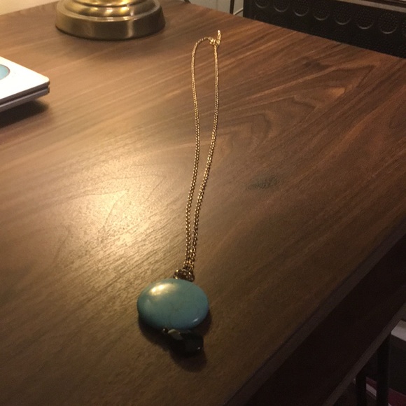turquoise necklace! FREE EARRINGS WITH PURCHASE! - Picture 2 of 5